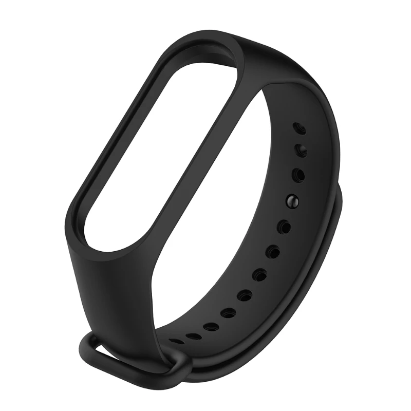 Браслет для Xiaomi Mi Band 3 4 спортивный ремешок силиконовые наручные смарт