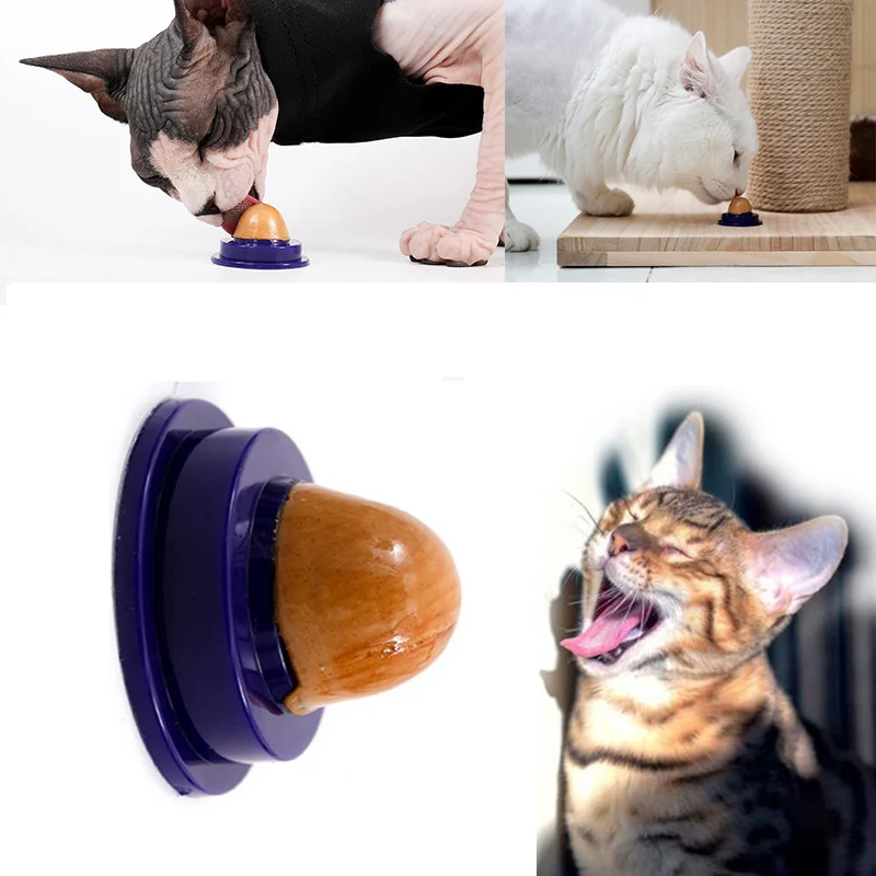 

K-STAR Healthy Energy Ball Solid Nutrition Sugar Ball Gel Intersting Candy Cat Catnip Sugar Snacks