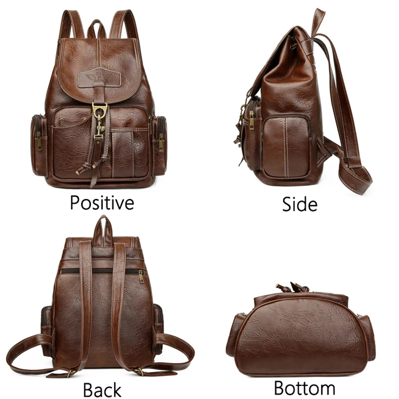 female backpack mochila feminina leather women mochila mujer girls school backpack feature multifunction 2021 travel mochila free global shipping