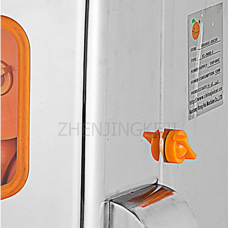 

Electric Juicer Fruit Extractor Automatic Stainless Steel Round Caliber Beverage Shop Restaurant Commercial Orange Juice achine