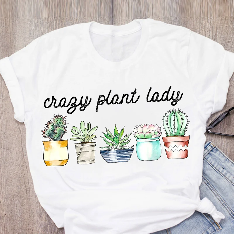 Женская летняя футболка с коротким рукавом и мультипликационным