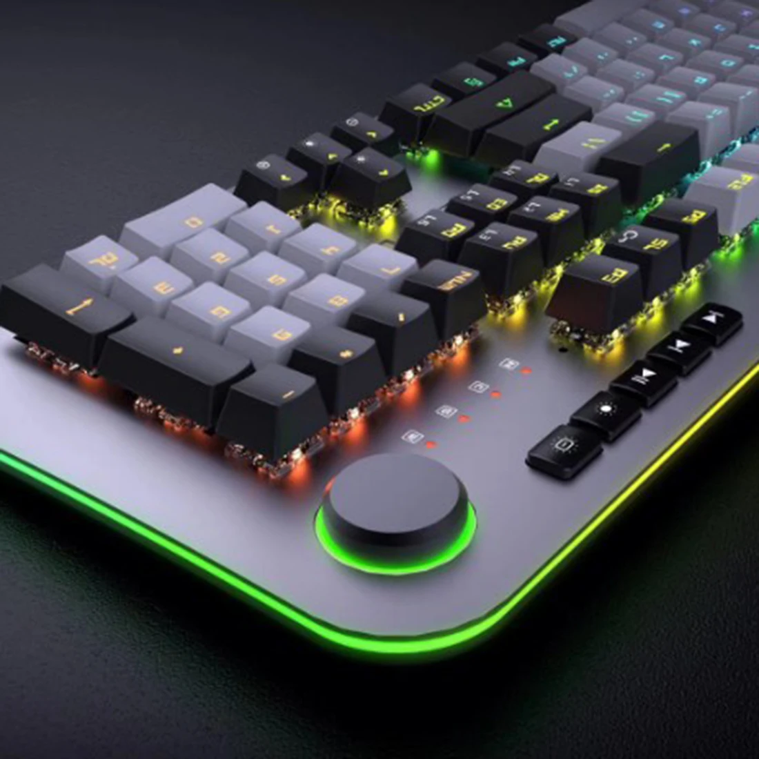 

ZIDL ZK9 Professional Mechanical Gaming Keyboard For LOL PUGB Games Computer Laptop PC Mac Linux Windows - LK Optical Switches