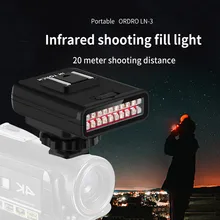 LN 3 Studio IR светильник USB перезаряжаемая видеокамера с инфракрасным