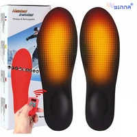 2000mah intelligent heated insoles feet warmer electric thermal shoes inner insert soles pads for outdoor skiing hunting hiking