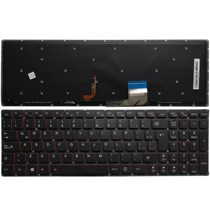 

New Latin Keyboard for Lenovo Y50 Y50-70 Y50-70A Y50-70AM-IFI Y50-70AS-ISE Y70 Y70-70T Y70P-70 Laptop LA Keyboard With Backlit