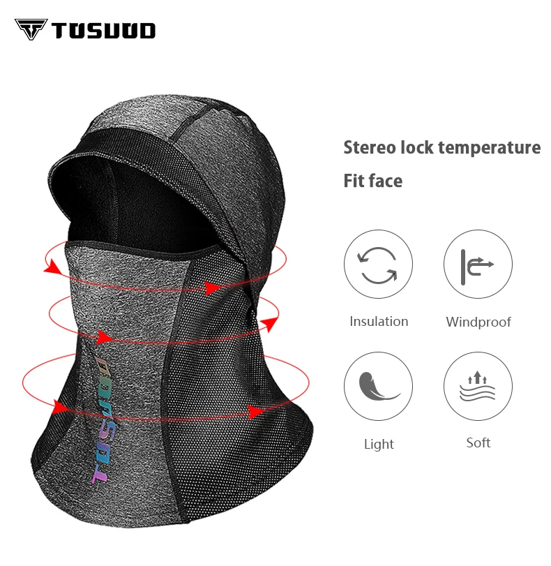 Зимняя Маска для лица TOSUOD головные уборы езды на велосипеде велосипеда маска