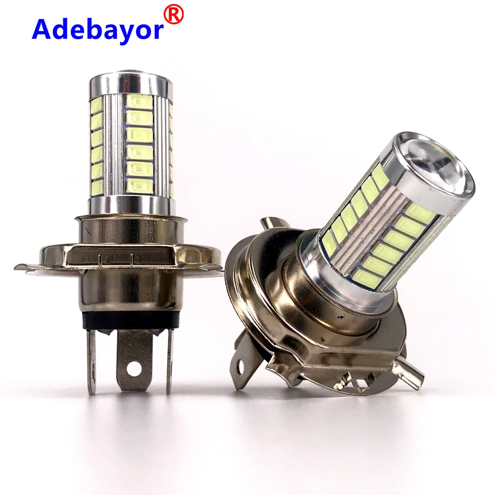 2 шт. Автомобильные противотуманные фасветильник 12 В H7 H4 9003 HB2 Hi/Lo 33LED SMD 5630|Передние