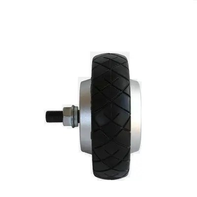 5.5 inch DC24V200W400rpm 3.2N.M hub servo motor 4096-line magnetic encoder robot AGV logistics small wheels driver optional |