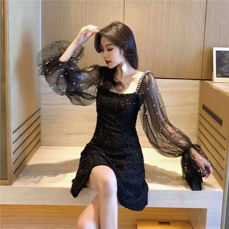 Весеннее Платье женское Новое маленькое ароматизатор темперамент средней и