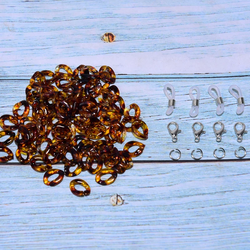 100 шт. акриловые бусины для очков | Украшения и аксессуары