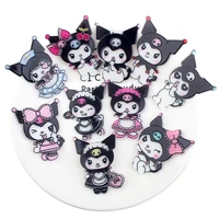 10 20 Pcs 41 52mm Resin Flatback For Planar Resin Designs Crafts For DIY Phone Decorations Headband Hair Bow Accessories