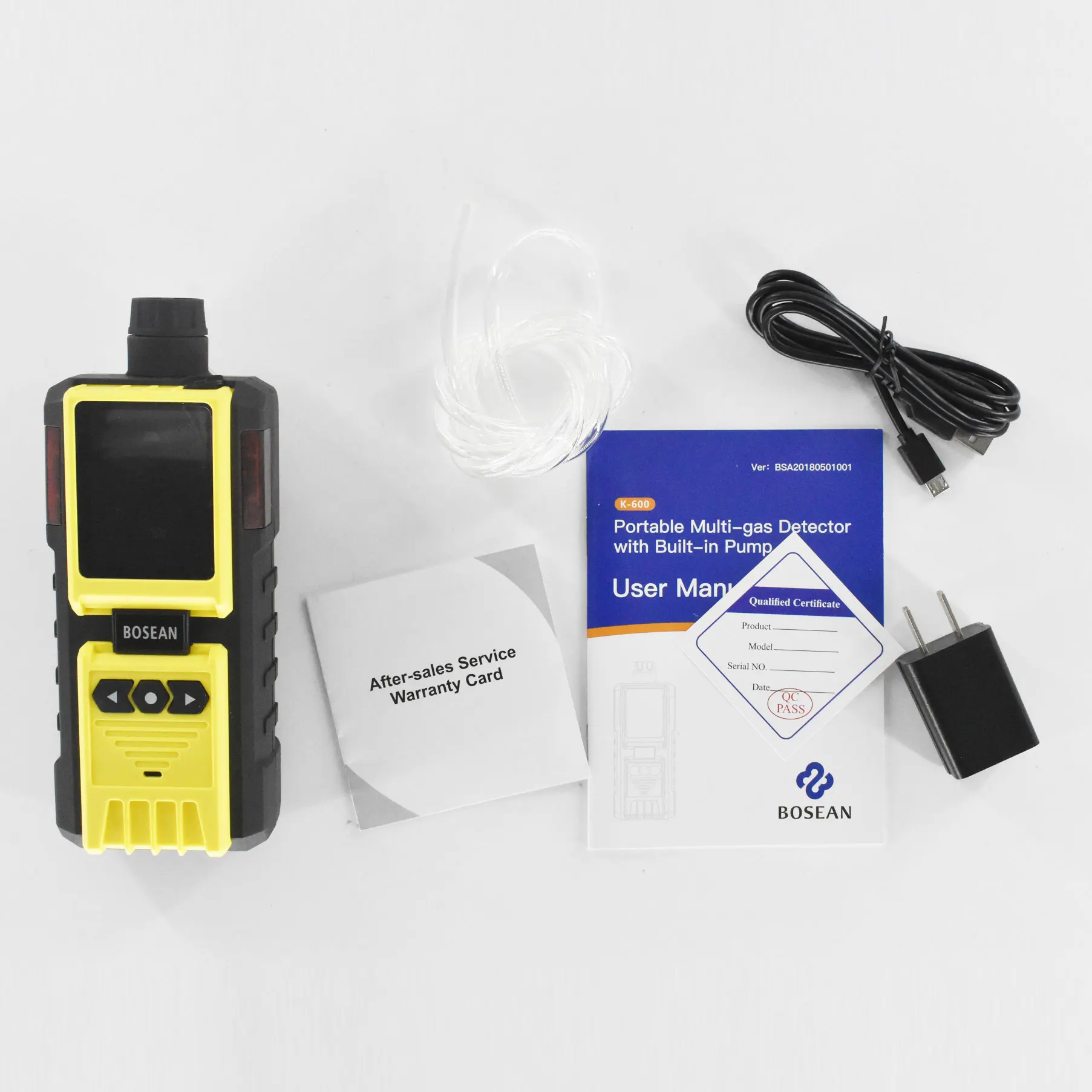 

K-600 digital Gas Detector Built-in pump 5 in 1 EX, CO, H2S, CO2, O2 Portable Gas analyzer explosion-proof