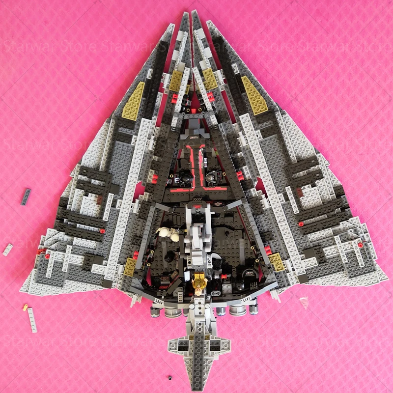NEW Hot 10901 First Order Star Destroyer Model Building Block Bricks Toys Compatible with MOC Star Wars 75190 Xmas gift