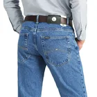 Джинсы мужские прямые стрейчевые, классические брюки скинни из денима, брюки Slim Fit, весна-осень 2020
