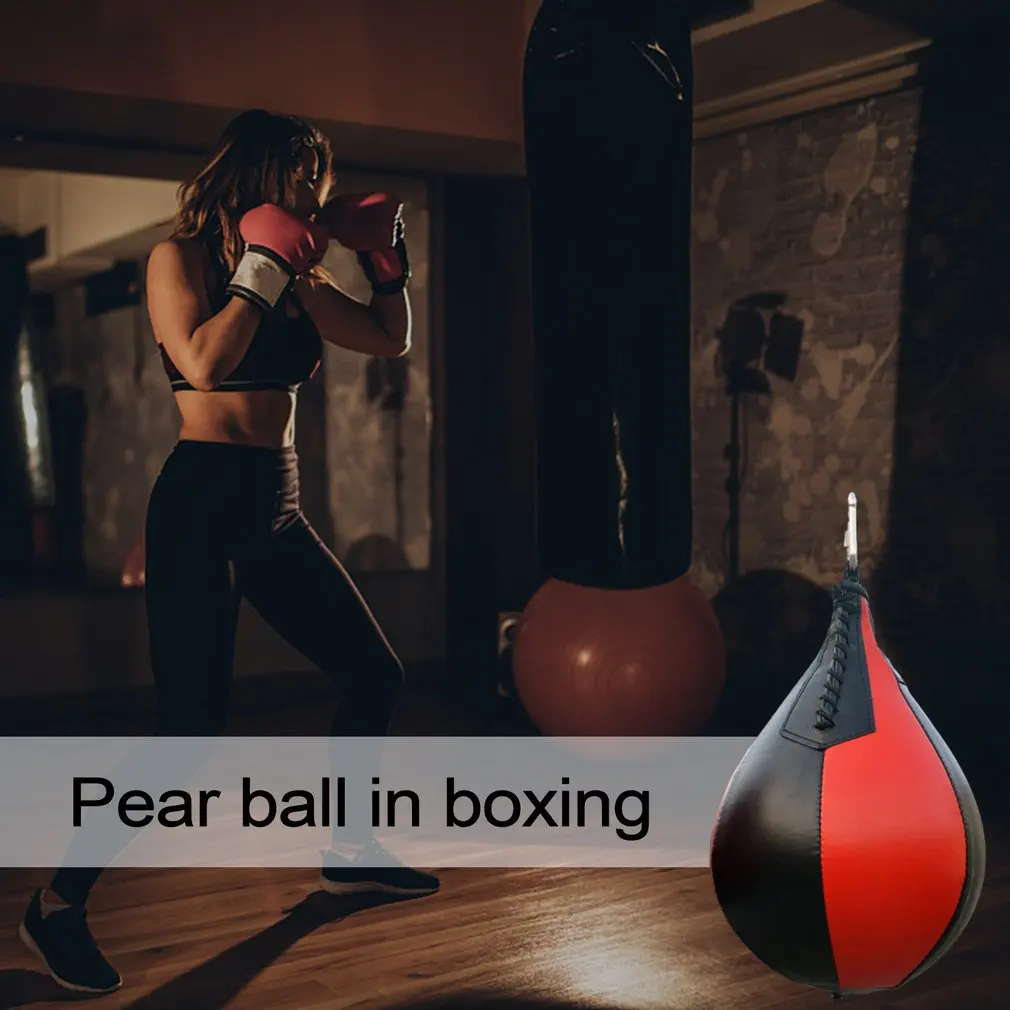 Полиуретановый боксерский грушевидный мяч мешок тренировочный скоростной для