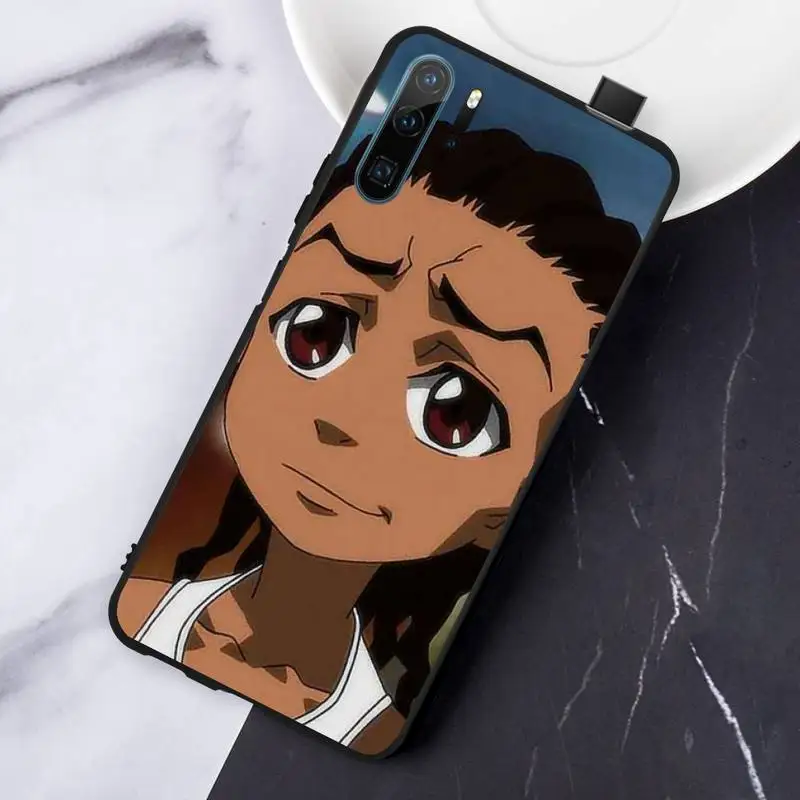 

Huey Freeman Boondocks Phone Case For Huawei honor Mate P 10 20 30 40 i 9 8 pro x Lite smart 2019 nova 5t