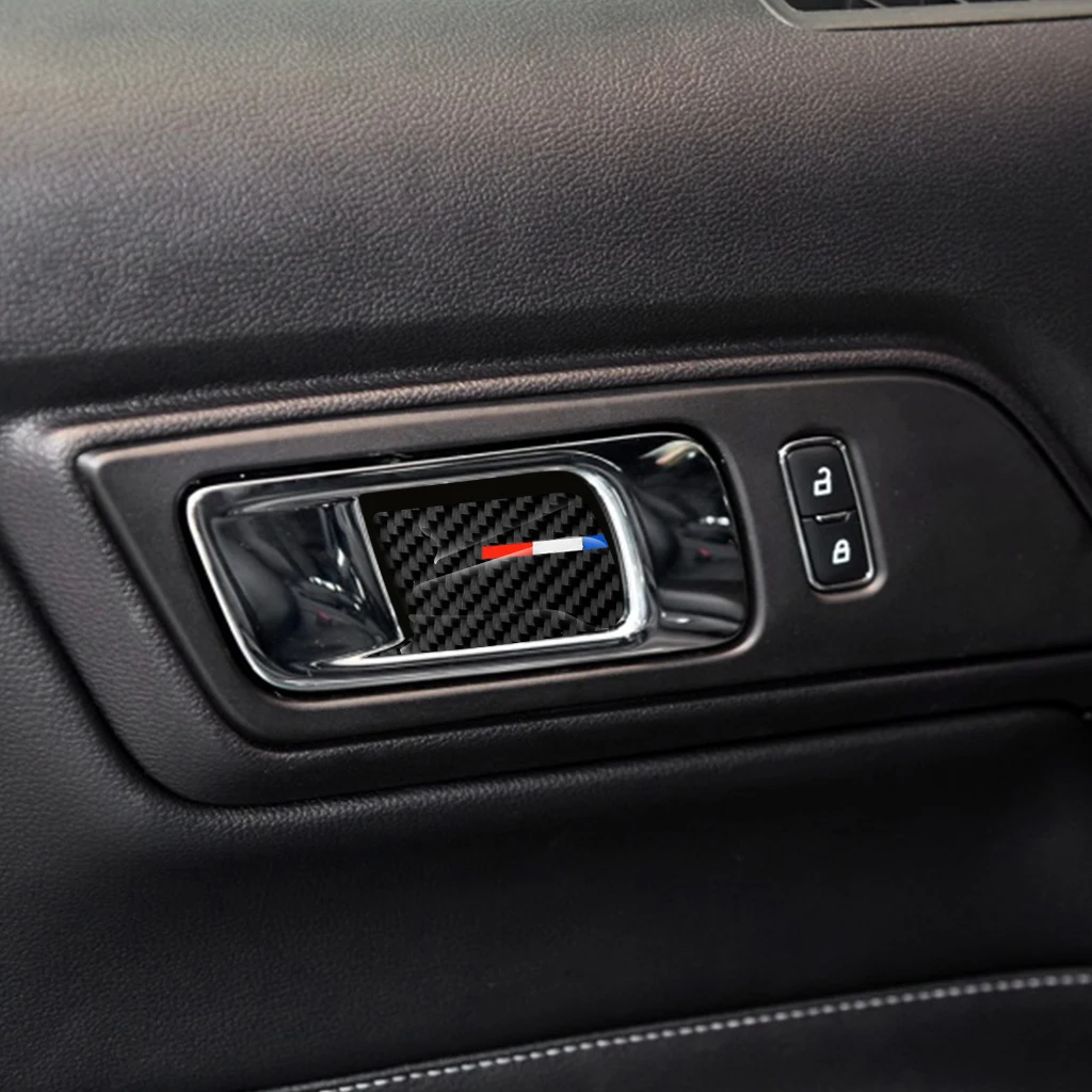 

It Is Suitable For Mustang The Carbon Fiber Door Bowl (2015-2017)