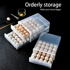 Контейнер для яиц, кухонный холодильник, контейнер для хранения свежести, лоток для яиц с крышкой, Штабелируемый пылезащитный и портативный контейнер для яиц, 27 стилей