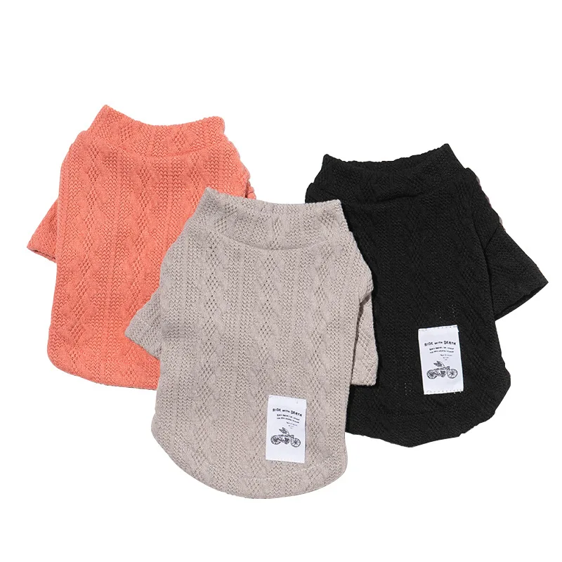 

Одежда для собак, новинка, теплый и плотный свитер для кошек и собак на осень и зиму, для маленьких и средних собак, одежда для собак