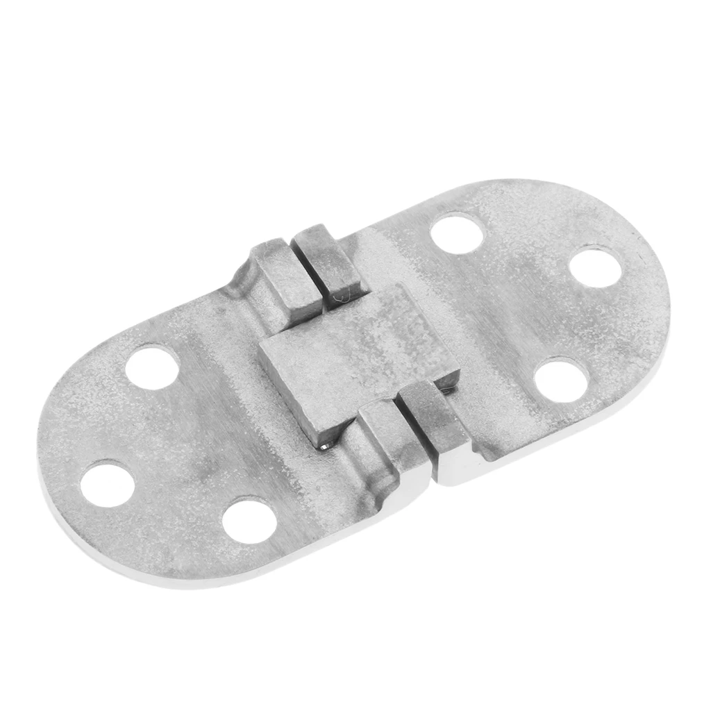 

Folding Marine Boat RV Hatch Locker Door Flush Hinge Strap Hardware High Polished Surface 2.6'' x 1.2''