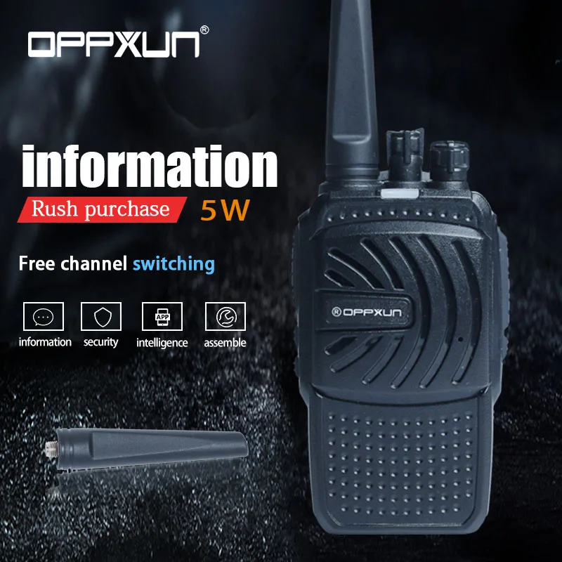 

Рация OPPXUN OPX M8 портативная, 5 Вт, 400-480 МГц
