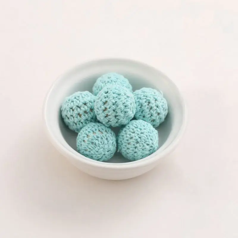 Бусины деревянные круглые 16 мм 20 шт. | Мать и ребенок