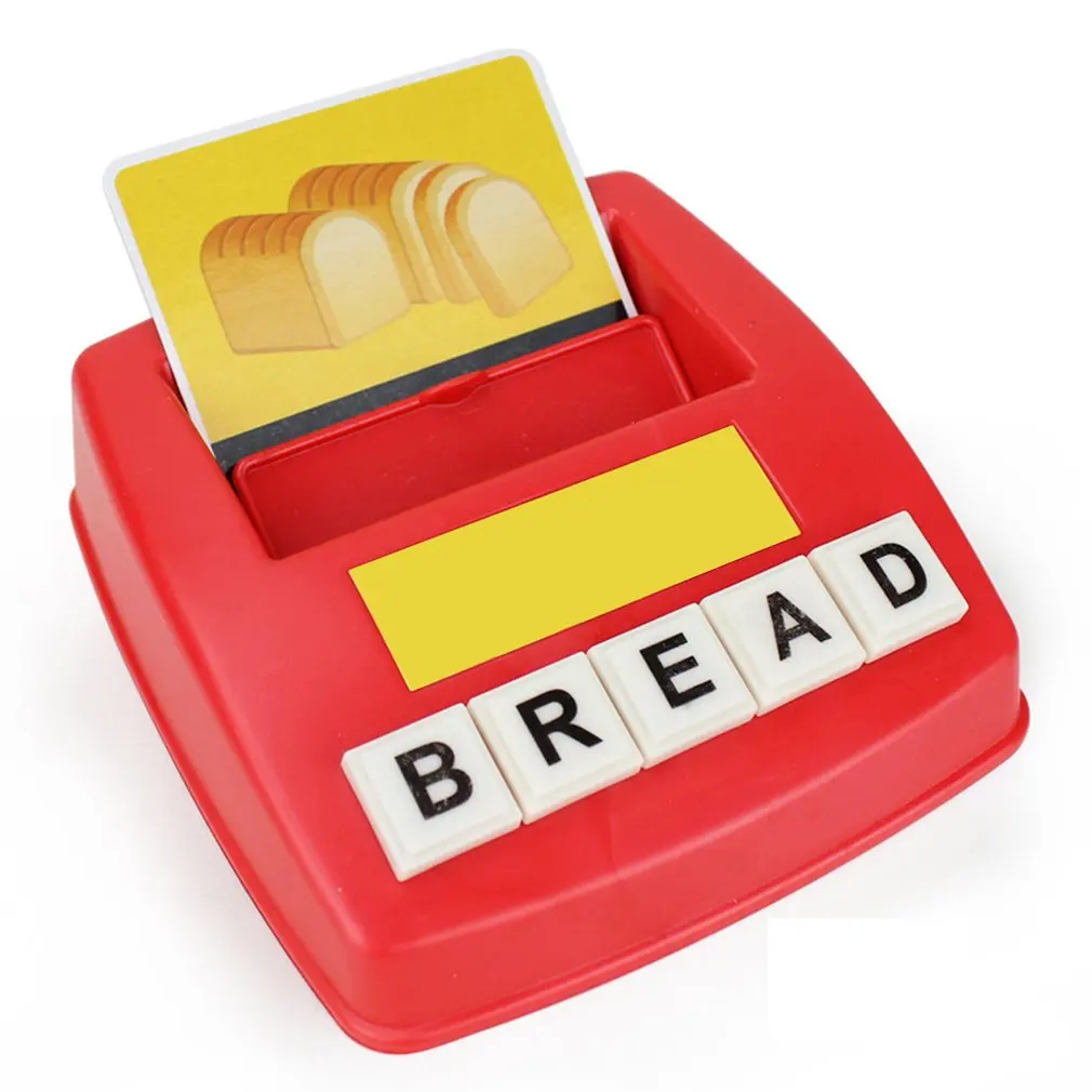 Английская карта Алфавит буквы фигура орфографические игры карты английская