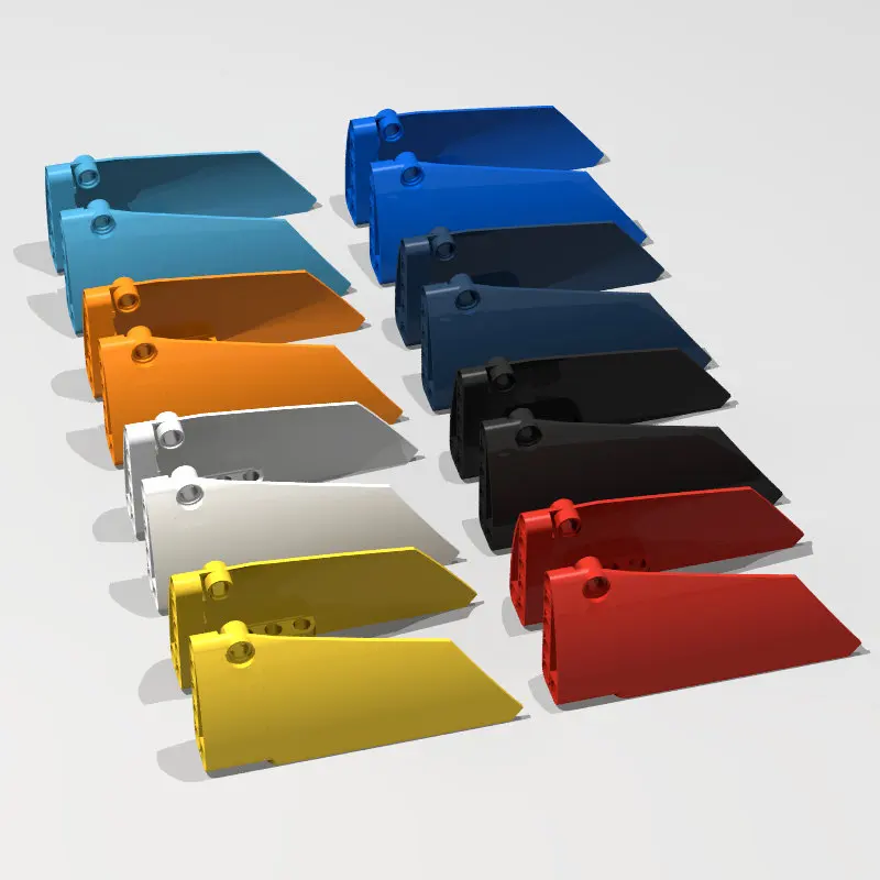 Строительные блоки и аксессуары 64392 #17 Side A 64682 #18 B Technic Panel Fairing большая гладкая