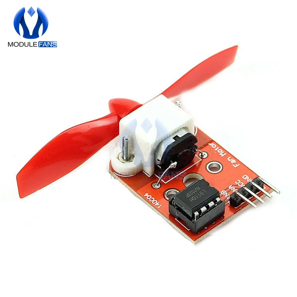 5V L9110 вентилятор двигателя Модуль вентилятор пропеллер пожарный робот для Arduino DIY