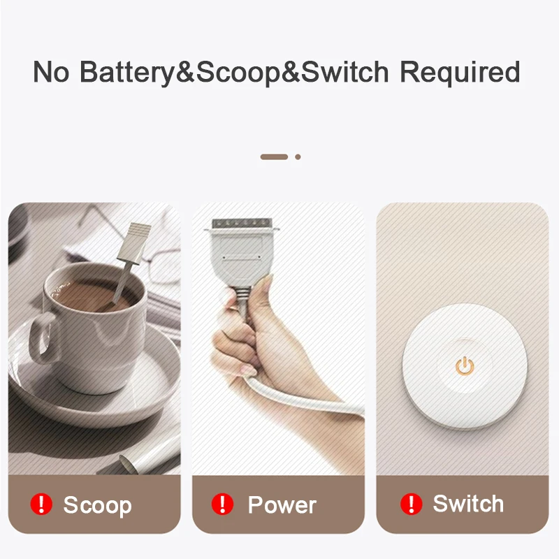 Не требуется батарея автоматическая самоперемешивающаяся кофейная кружка чашка