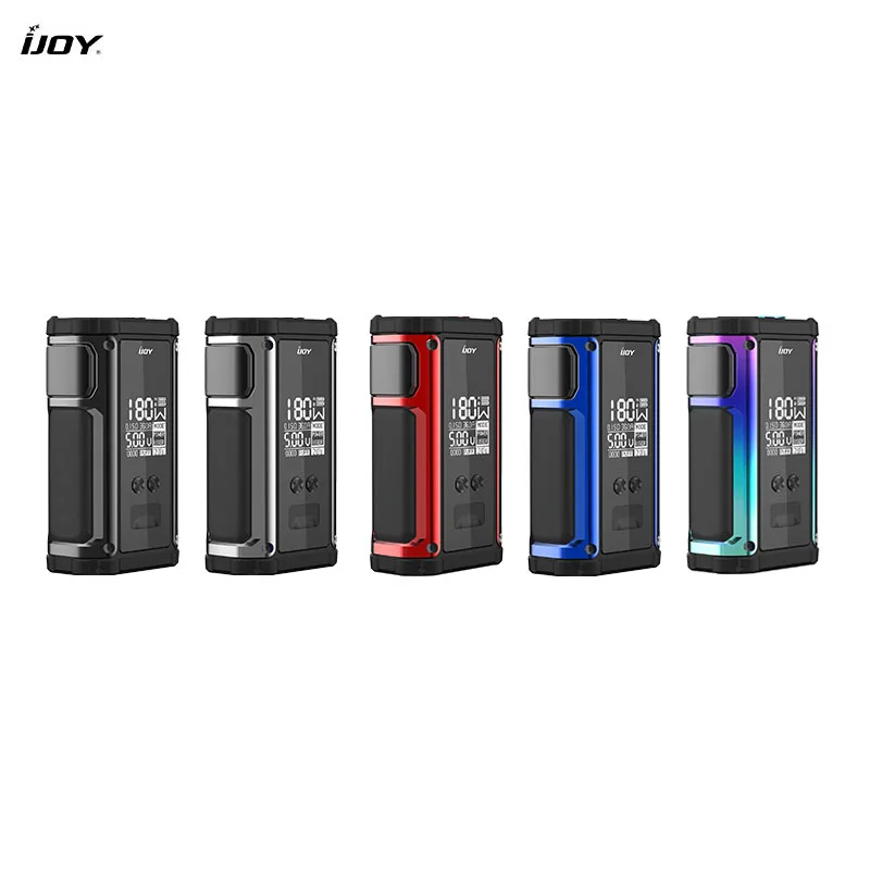 Оригинальный IJOY Captain 2 Mod с двумя аккумуляторами 18650 Vape Fit V Sub-Ohm Tank 180 Вт Univ.pro чипсет