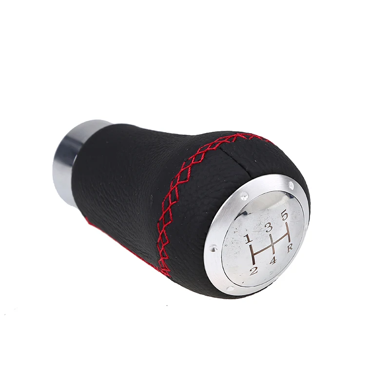 Универсальный 5 скоростной ручной рычаг переключения передач POSSBAY кожаный