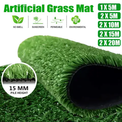 Искусственная трава, плотная искусственная трава, коврик, многофункциональная искусственная трава для дома и улицы, 1x5 м, 2x5 м, 2x10 м, 2x15 м, 2x20 м