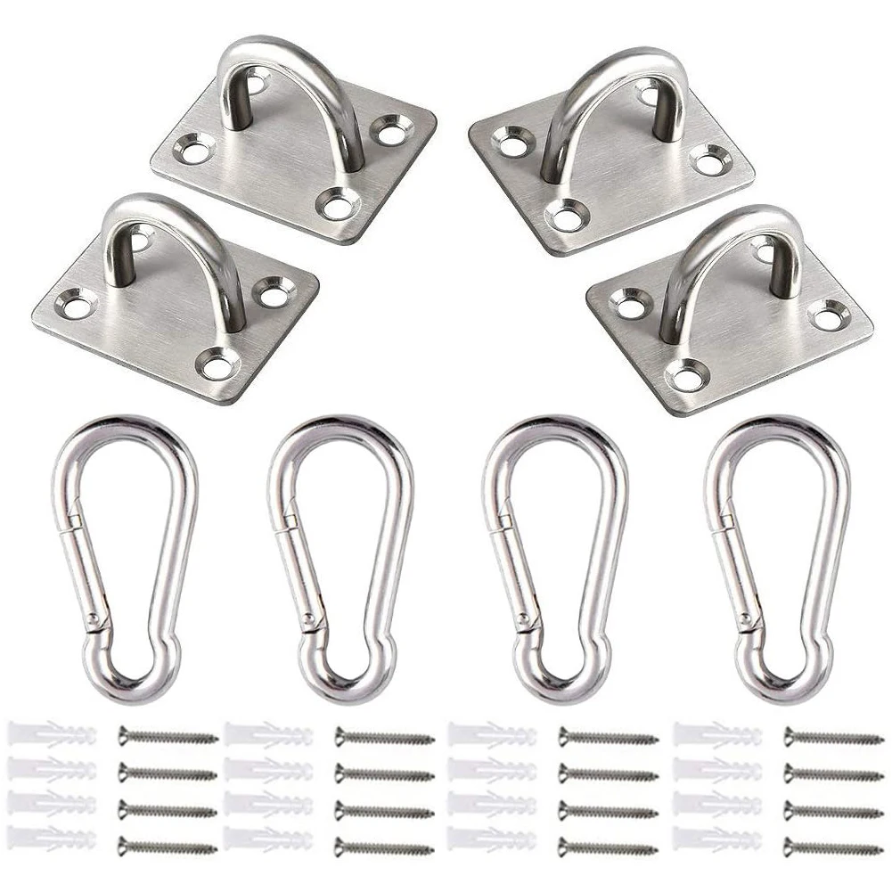 Подвесной кронштейн из нержавеющей стали крепление для гамака потолочный крючок