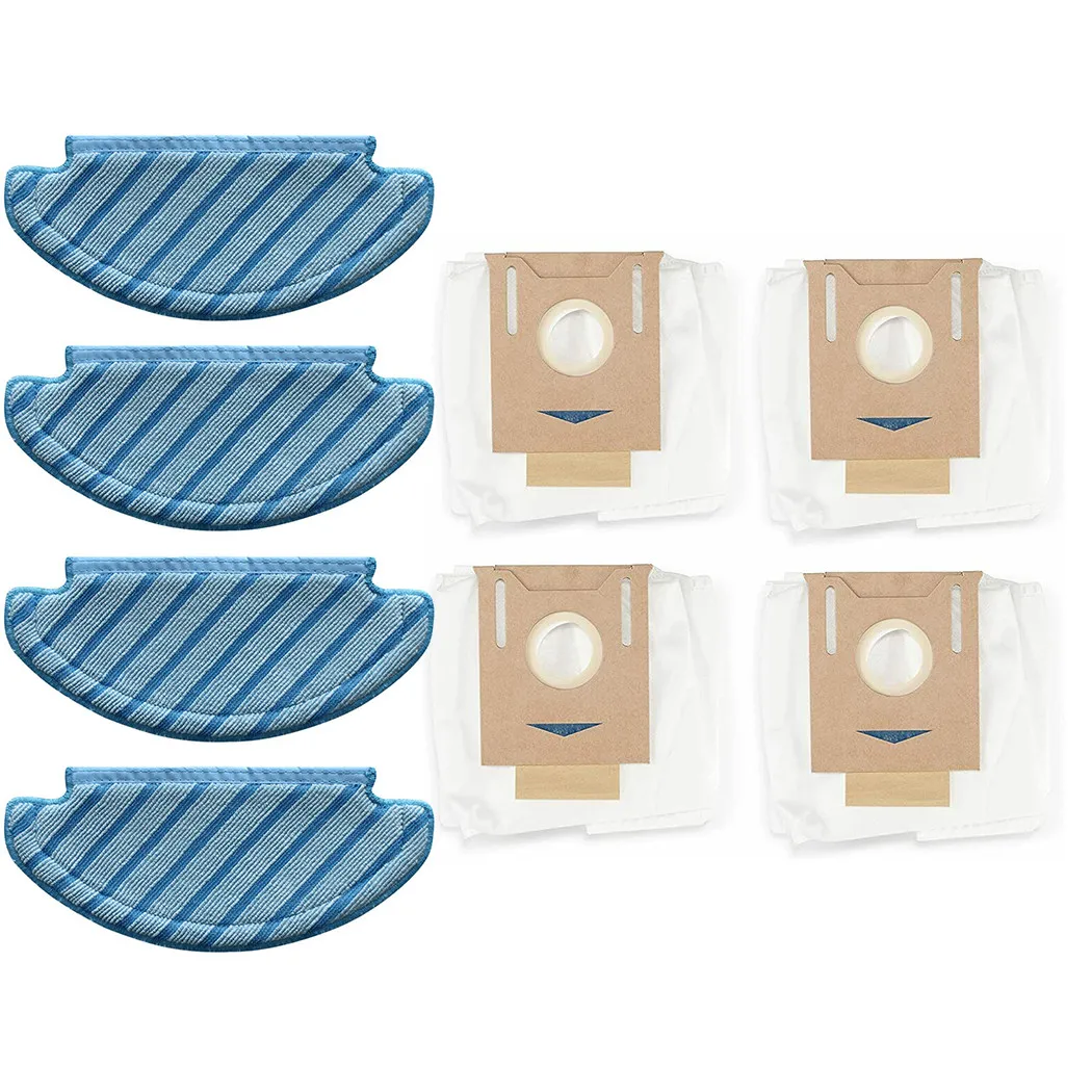 

8 X For ECOVACS DEEBOT OZMO T8/ T8 AIVI Vacuum Cleaner Bags And Mop Cloth Household Cleaning Parts Replacement Tools