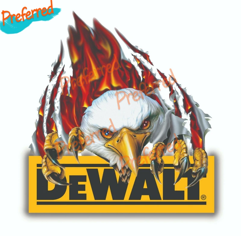 

Высококачественная забавная наклейка Dewalts с логотипом, Кол-во, наклейка для мотокросса, гоночного искусства, Настенная Виниловая наклейка д...