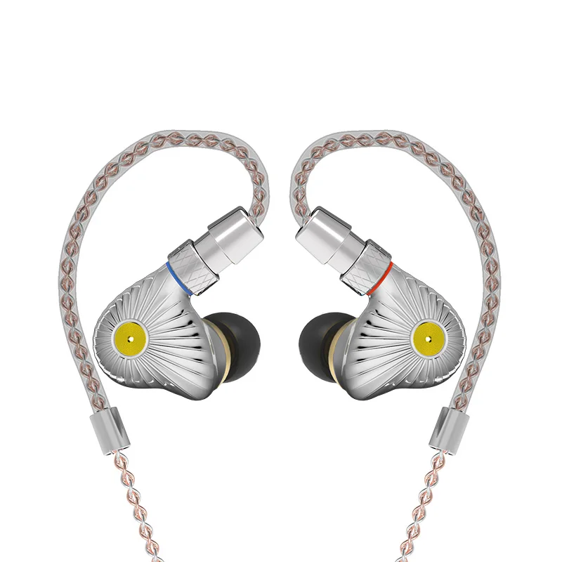 Hi-Fi наушники-вкладыши Shell MT300 EST + BA DD гибридные IEMs со съемным кабелем MMCX OCC для
