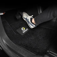 car plush floor mat decorative carpet stain resistant for mercedes smart 451 453 fortwo car accessories interior styling modify
