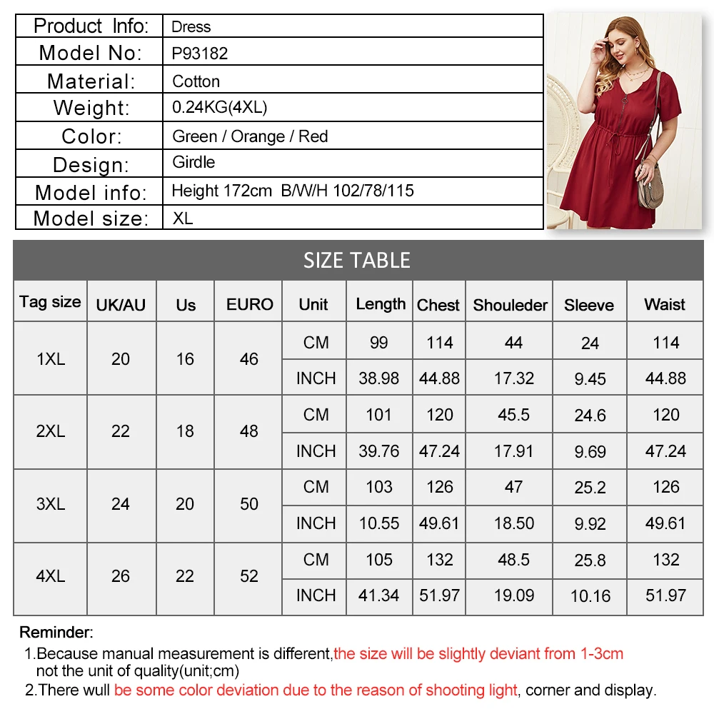 

V-Neck O-Ring Zip Front Summer Dress Women Plus Size Drawstring Waist Mini Dresses Female Casual OL A-Line Dress