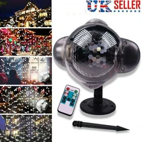 clearance sale led lamp remote control garden wedding waterproof christmas projector light outdoor snow yard party indoor decor