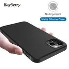 Матовый чехол для iPhone 13 11 12 Pro XR XS MAX X, мягкие силиконовые чехлы для iPhone 8 7 6 6s Plus 5