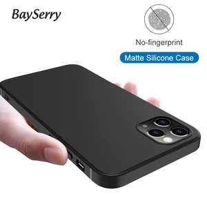 Матовый чехол для iPhone 13 11 12 Pro XR XS MAX X, мягкие силиконовые чехлы для iPhone 8 7 6 6s Plus 5