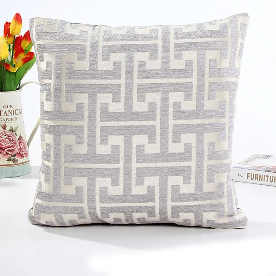 

Taotown Best Selling Creative Square Nylon Cotton Pillow Cover Cushion Case Toss Pillowcase Hidden Zipper Closure 45cm*45cm