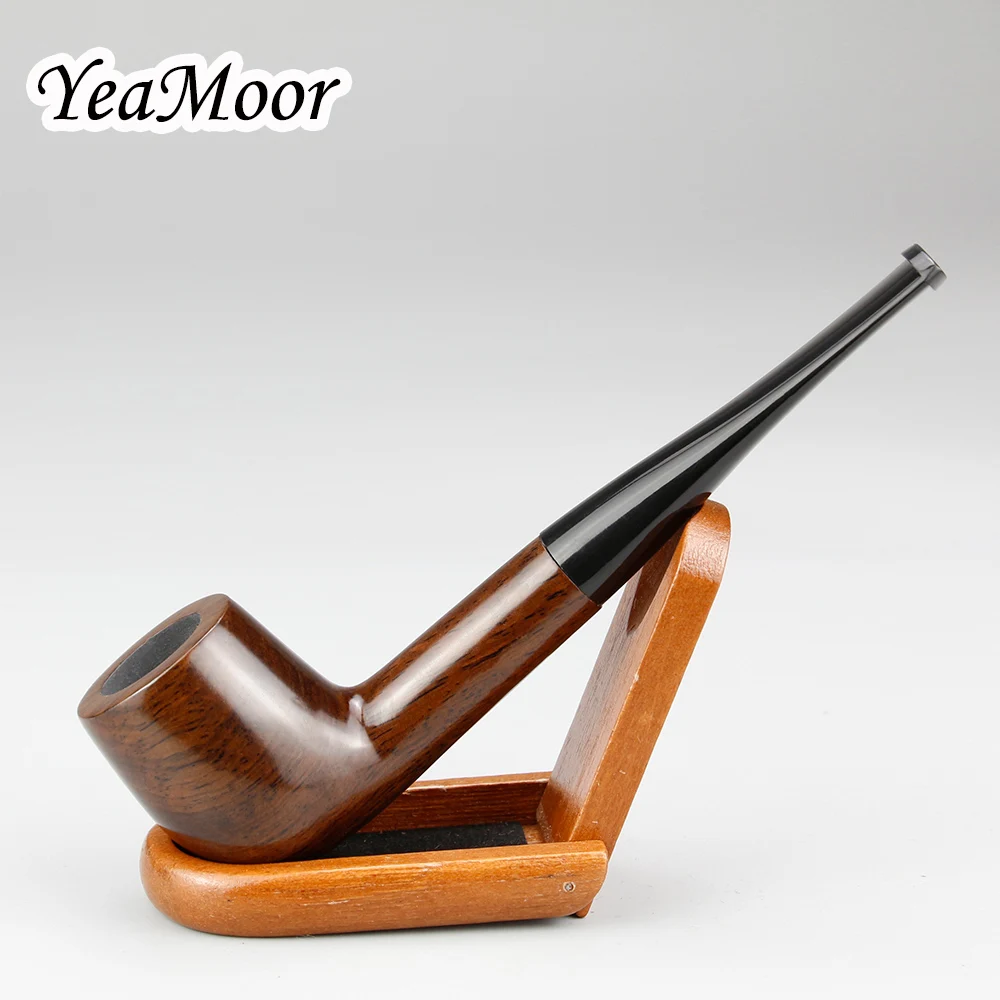 Винтаж прямые курительная трубка 9 мм фильтр ручной работы в виде курительной