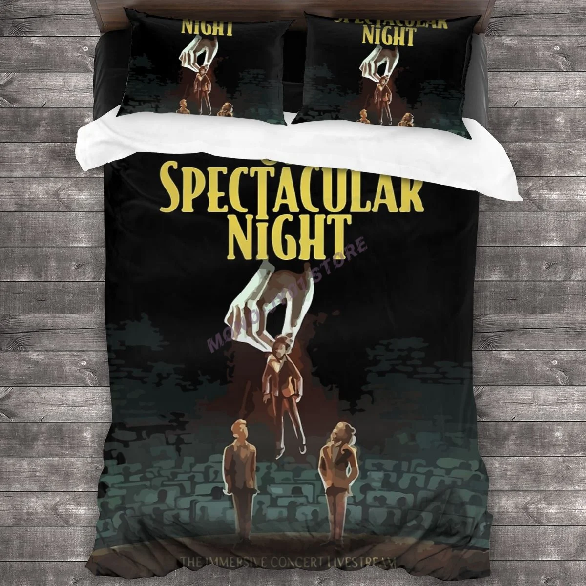 

Ajr One Spectacular Night Bedding Set Duvet Cover Pillowcases Comforter Bedding Sets Bedclothes