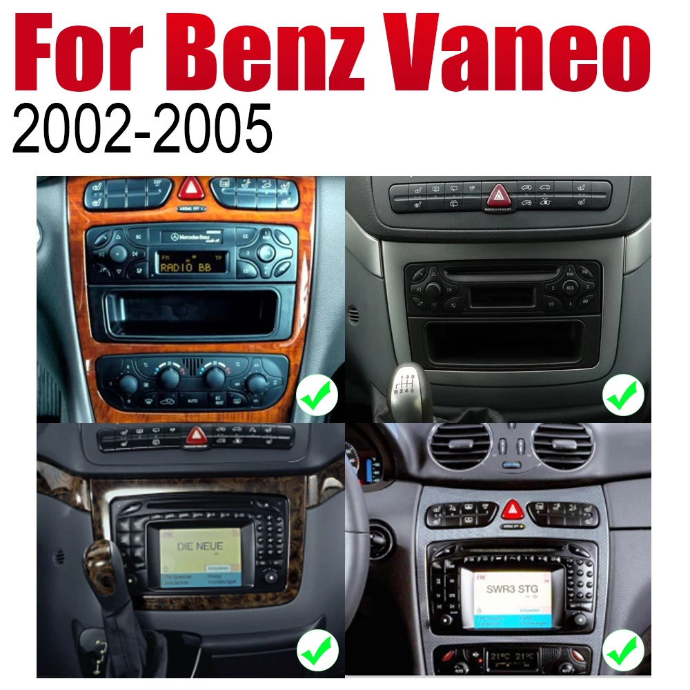 Автомобильный DVD плеер GPS навигация для Mercedes Benz Vaneo 2002 ~ 2005 NTG автомобильная