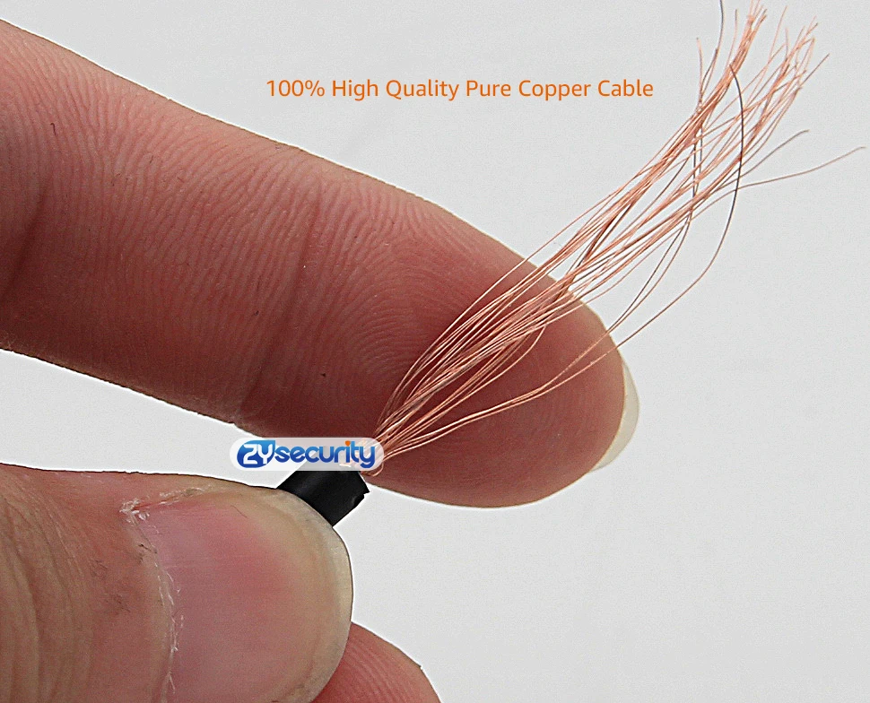 

High quality BNC RCA Cable Video Audio Line Security CCTV Camera DC Power Copper Cored Wire AHD CVI TVI Surveillance System