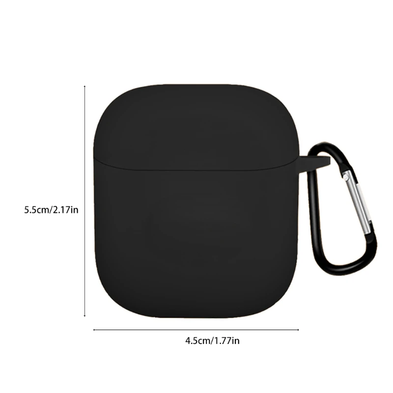 

Anti-Shock Flexible Silicone Full Cover For Realme Buds Air neo Bluetooth Earphone Charger Box Replacement Case