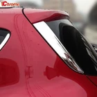 Хромированный задний спойлер на окно для Ford Escape Kuga 2, 2013, 2014, 2016, 2015, 2017, 2018, 2019, накладка стойки, столбы, молдинг, украшение