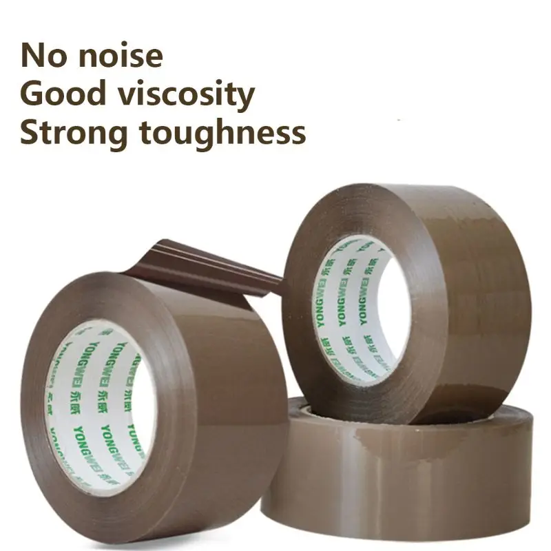 

Strong Heavy-Duty Industrial Shipping Box Packaging Tape for Moving, Office, Storage No noise 45mm x 60 Meter Tape